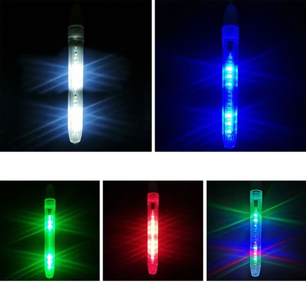 LED Lure Light Flash Lamp GRÖN GRÖN Green