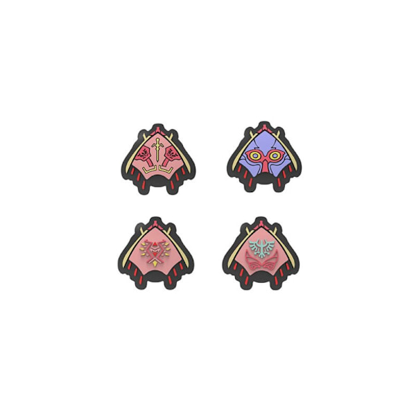 4stk Rocker Caps Joystick Deksel SVART Black