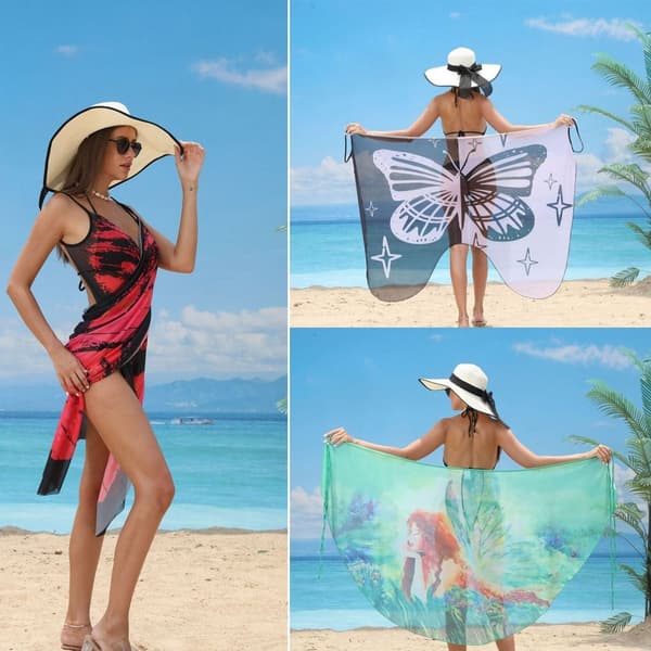 Bikini Cover Up Dame Badetøy LTYPE2 TYPE2 LType2