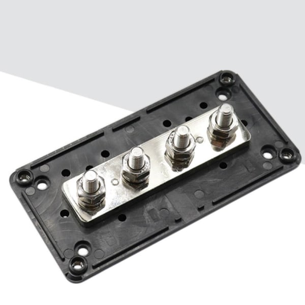 M8 Bus Bar Box Auto Boat Power SORT Black