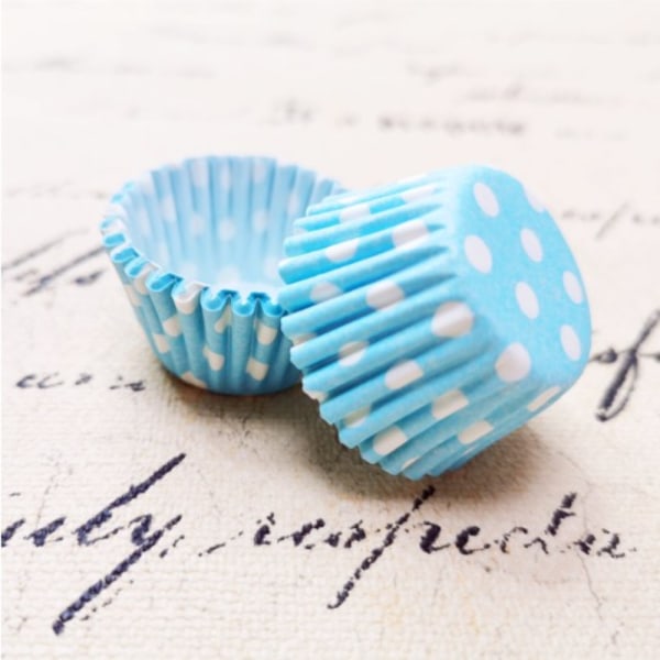 Dot Spotted Paper Cup Cake Box 03 03 03