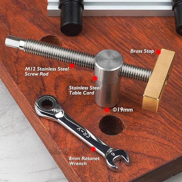 Workbench Desktop Quick Fixture Fast Fixed Clip 20MM 20MM