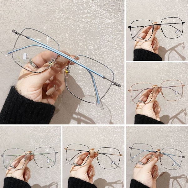Anti-Blue Light Glasses Ylisuuret silmälasit SININEN Blue