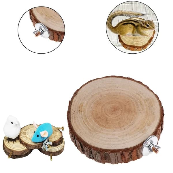 Bird Perch Stand Pet Platform 6-8CM 6-8cm