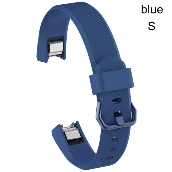 för Fitbit Alta / Alta HR silikon watch BLUE S blue S