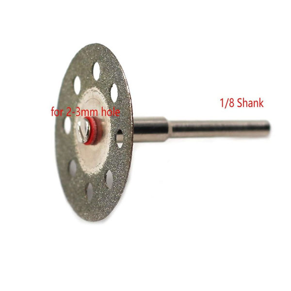 12 Stk Afskåret Hjulskrue Dorn 1/8 Tommer Skaftholder til 12PCS