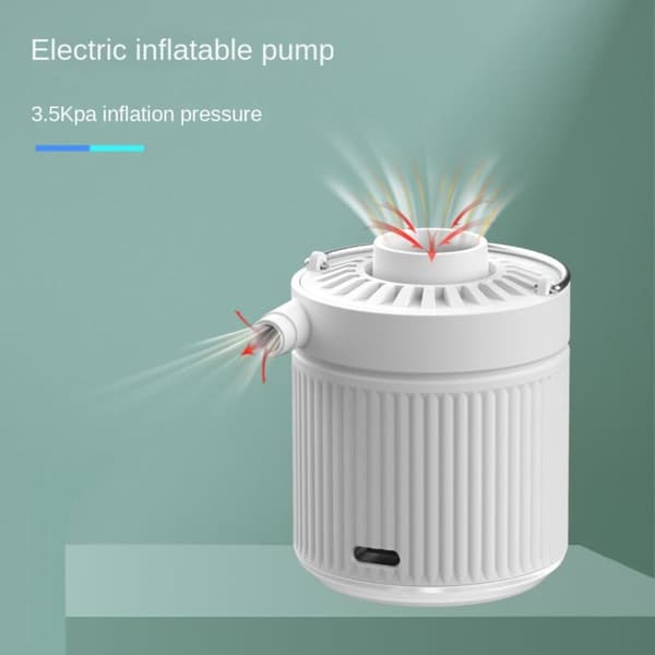 Elektrisk luftpump Bärbar luftpump Luftmadrasspump