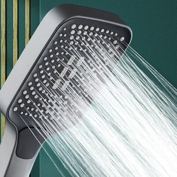 Brusehoved Vandbesparende Sprinkler GRÅ grey