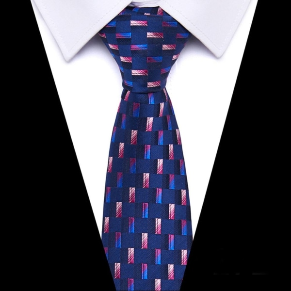 7,5 cm miesten solmio kravatti 5 5 5