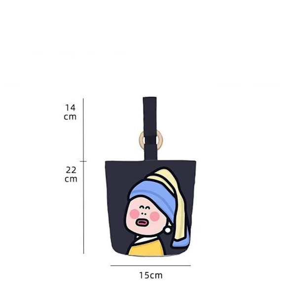 Bucket Bag Cylinder Tasker GOOD LUCK HVALP GOOD LUCK HVALP good luck puppy