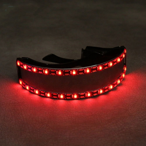 LED-lasit Valolasit PUNAINEN Red