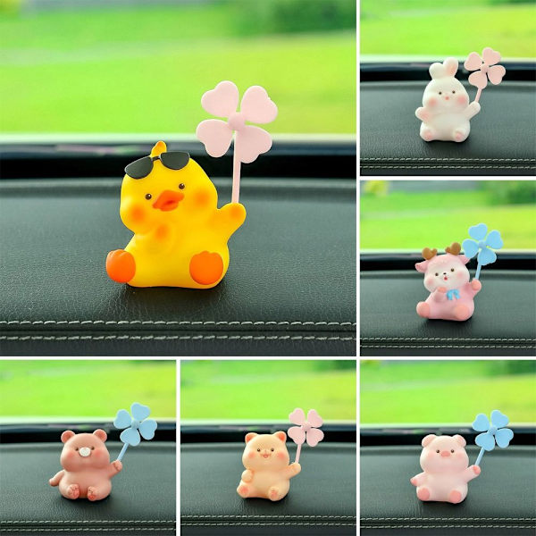 Tuulimylly Auton koristelu Eläimet Autokoriste DUCK DUCK Duck