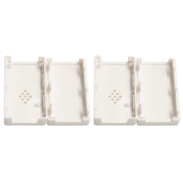 1/2 stk Elektronisk projektæske Vandtæt dæksel Projekt HVID White 1pc-1pc