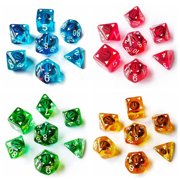 Dragon Eye Dice Longan Dice RED Red