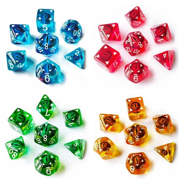 Dragon Eye Terning Longan Terning BLÅ Blue