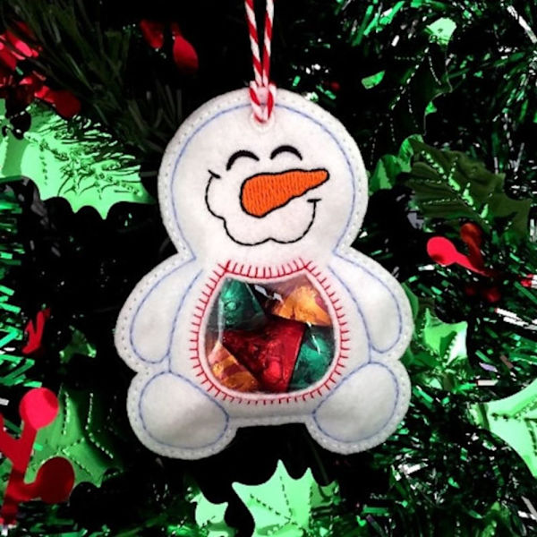 Halloween Jul slikpose Slik opbevaringstasker SNOWMAN SNOWMAN snowman