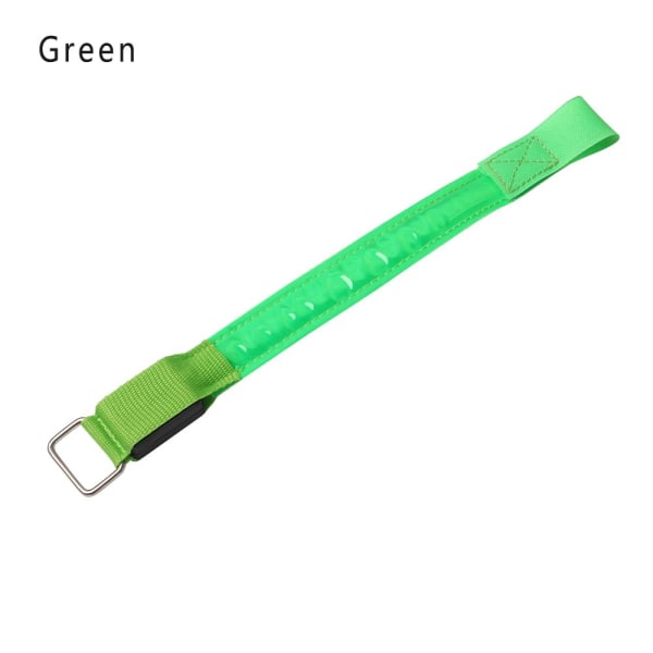 Blinkande Armband LED Lysande Ljus GRÖN BATTERI TYP green Battery Type-Battery Type