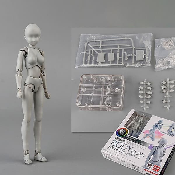 Tegne Mannekeng Anime Figur 2 2 2