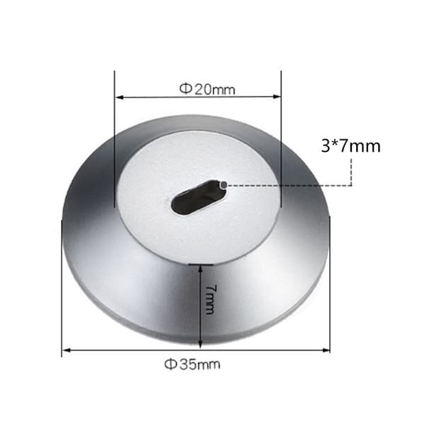 Notebook Lock Nøkkelhull Låsehull SØLV Silver