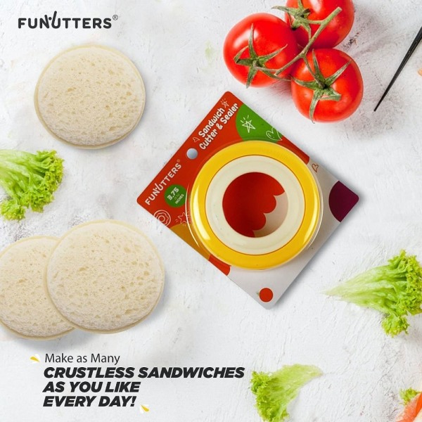 4 stk Sandwichform Tusi Maker GUL 2STK GUL 2STK yellow 2pc