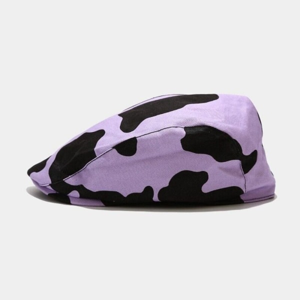 Cap Flat Cap Hat LILA purple