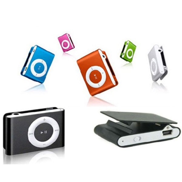 MP3-afspiller Musikmedie MP3 SORT black