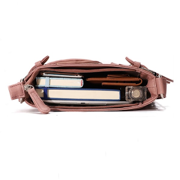 Multifunktionelle Skuldertasker Dame Diagonal Tasker WINE RED Wine red