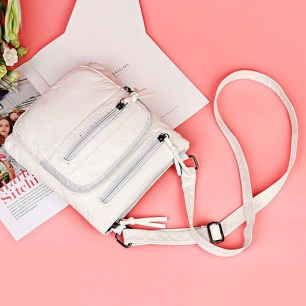 Håndveske Crossbody Bag HVIT White