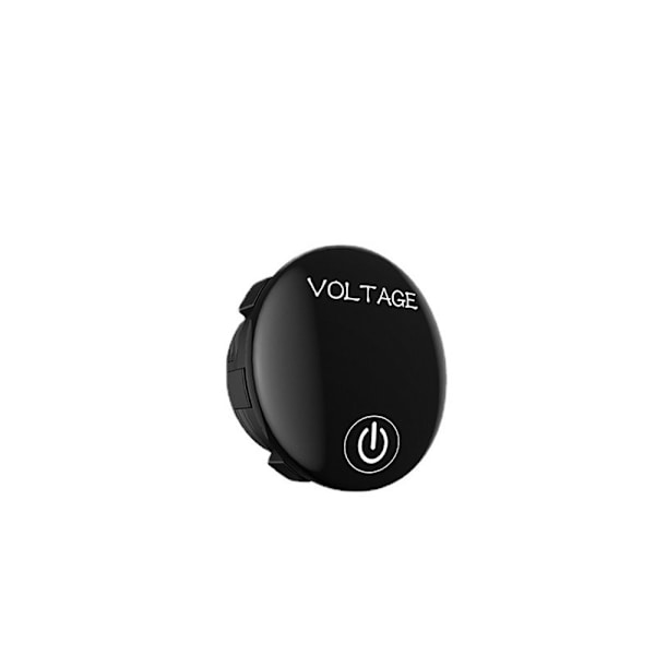 Digital Voltmeter Batterikapacitetsmåler BLÅ Blue