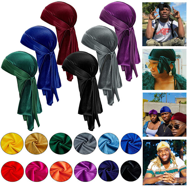 1st Durags Caps Bandana Hat GRÖN green