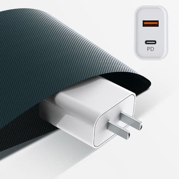 PD+QC Opladerblok PD Adapterstik USB C Ladeblok