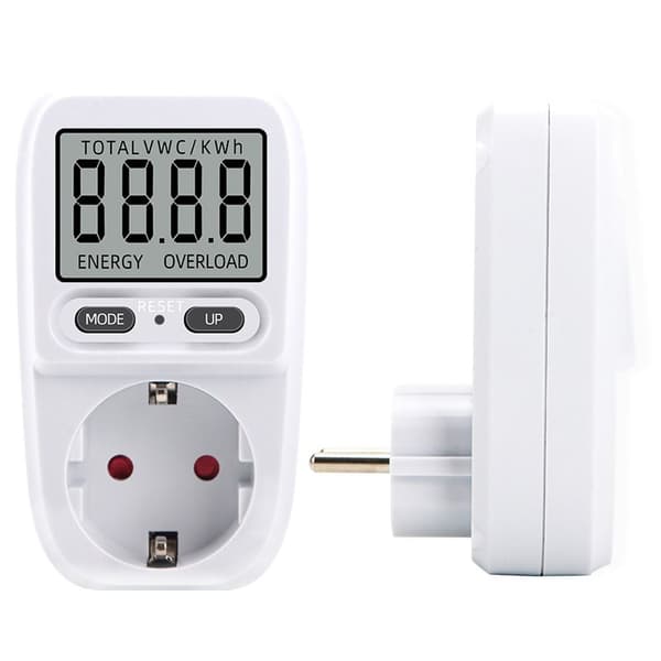 Power Wattimittari LCD-energiamittari