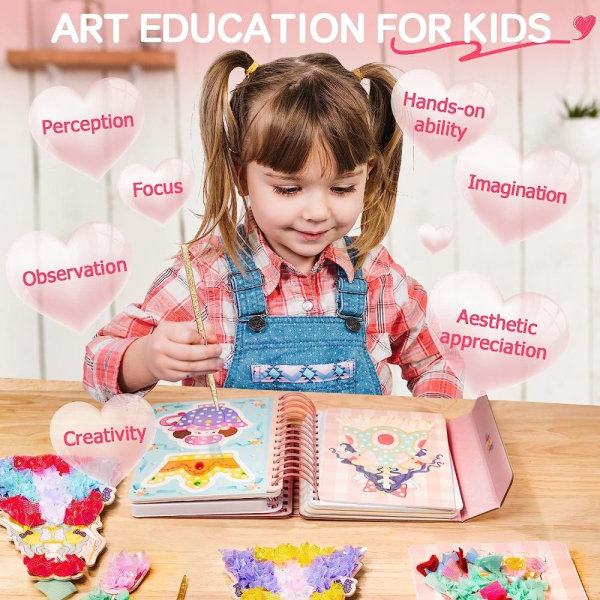 Poke Art DIY Toys Education Poke Painting 3D Educational Toys