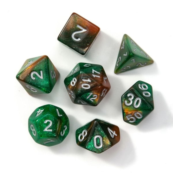 7 kpl / set DND Dice Polyhedral Dice 08 08 08