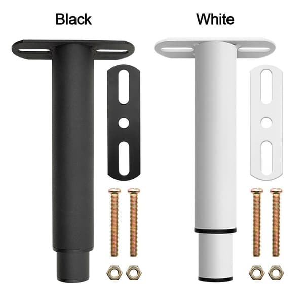1/2st Justerbar möbel Benhöjdkontroll VIT 2ST 2ST white 2pcs-2pcs
