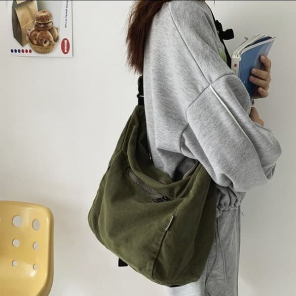 Messenger tasker skuldertaske BRUN Brown