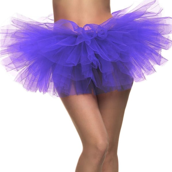 Tutu-nederdel 5-lags LILLA Purple