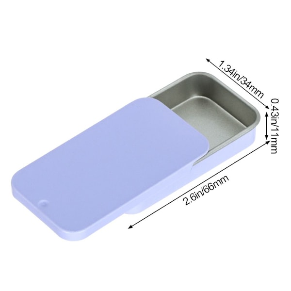 Mini Iron Box Förvaringsbox BLÅ blue