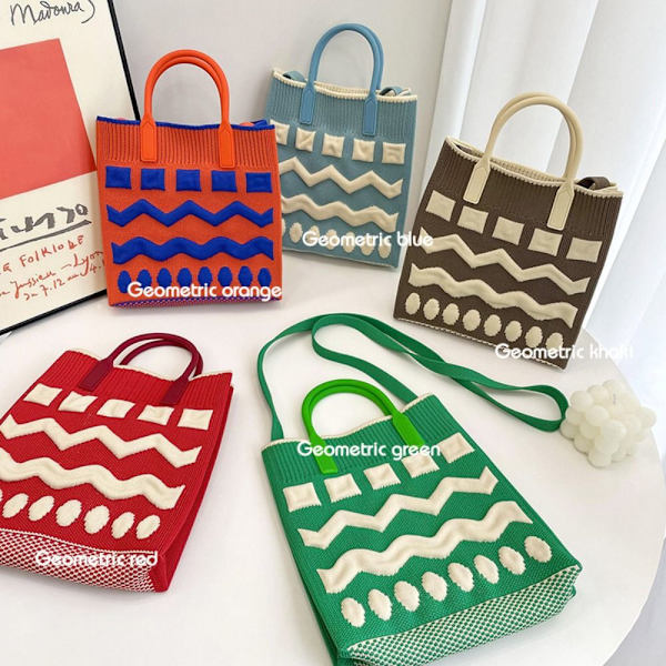 Håndveske Tote Bag BLÅ blue
