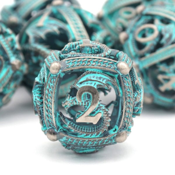 7 kpl / set DND Dice Polyhedral Dice 02 02 02