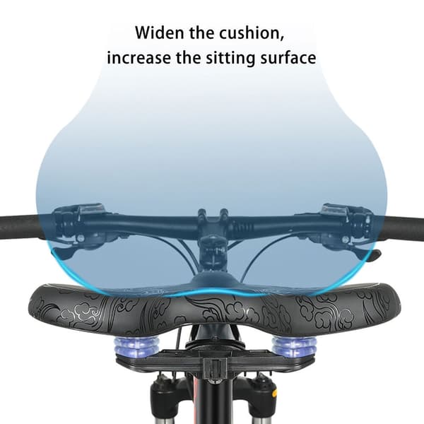 Cykelsits Cykelkudde Plane breddad kudde