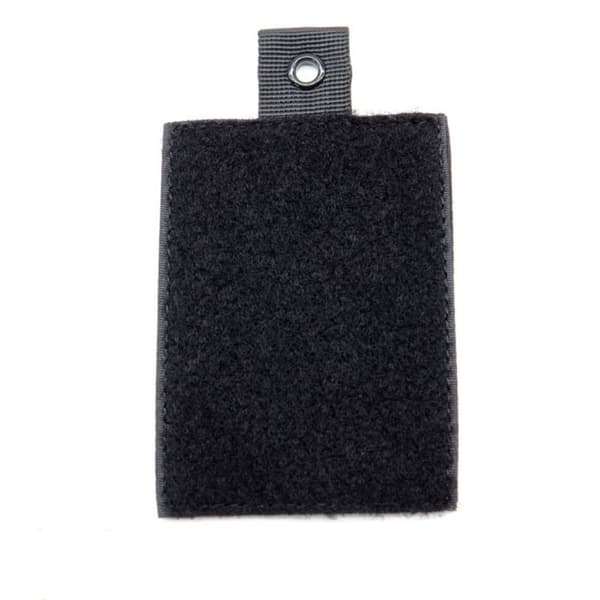 Tactical Patch Vest Reppu Patch BLACK 7.6X10CM Black 7.6x10cm