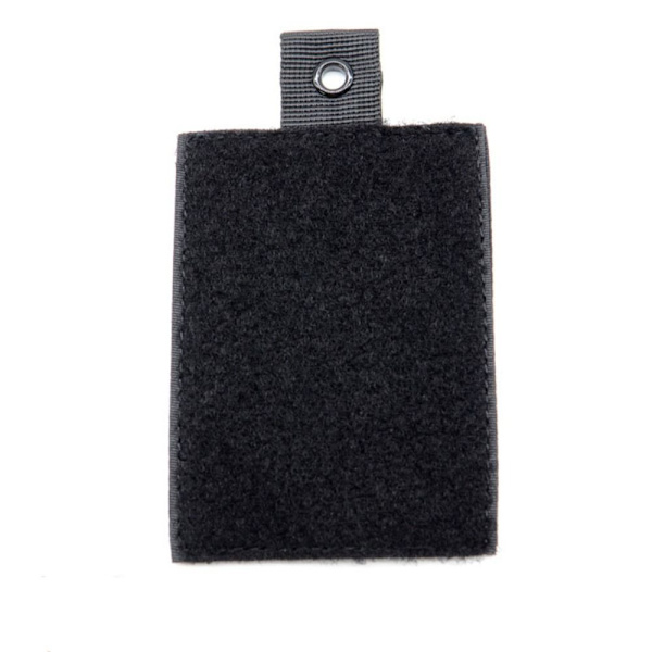 Tactical Patch Vest Rygsæk Patch SORT 10X7,6CM Black 10x7.6cm
