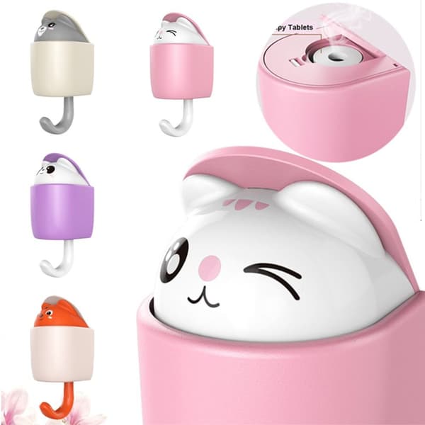 Seinäkoukut Avainpidike PINK Pink
