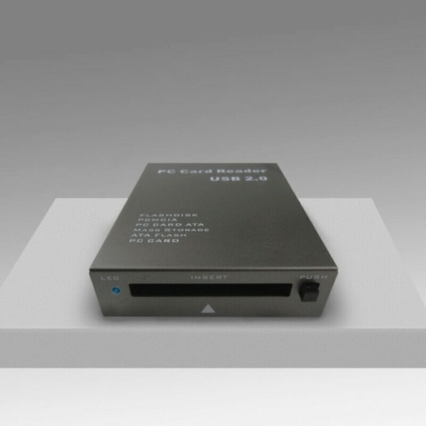 USB 2.0 til PC ATA PCMCIA Adapter Flash Disk Memory Card Reader