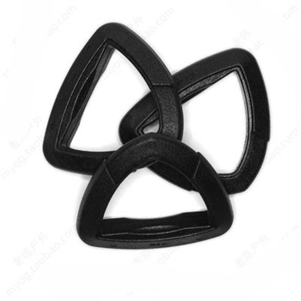 10 stk Karabinkroker Ryggsekkspenner TRIANGLE SHAPE TRIANGLE SHAPE Triangle Shape