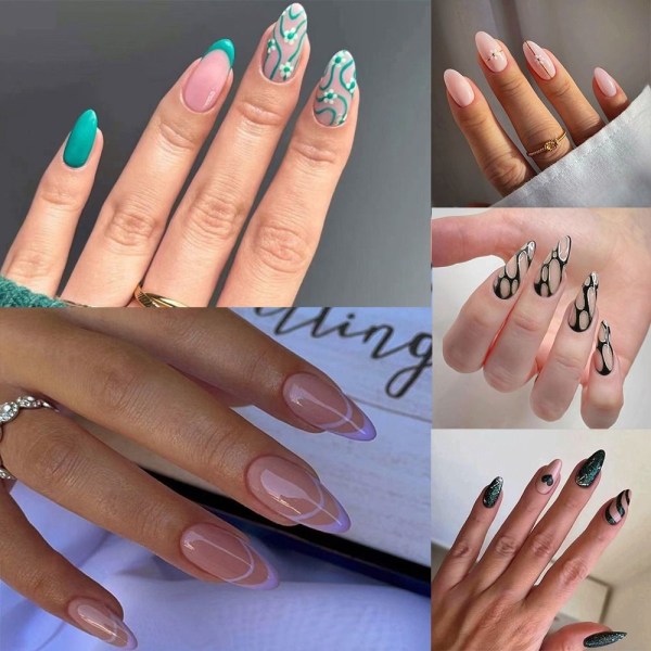 Falska naglar Fake Nials W1038 W1038 W1038