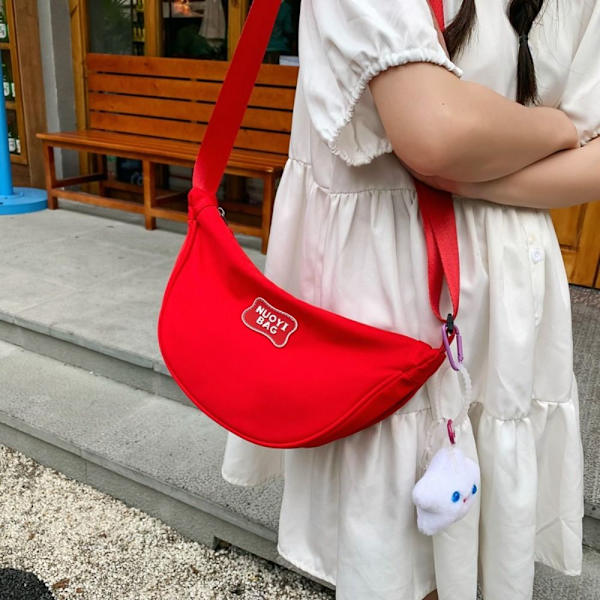 Dumpling Bag Messenger Bag SORT black