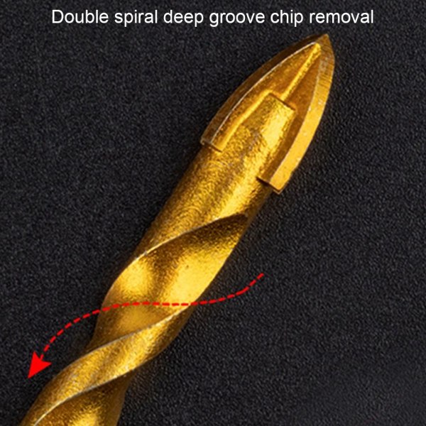 Drill Bits Triangle Bit 10MMLONG STIL LANG STIL 10mmlong style