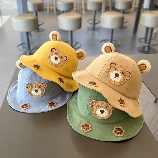 Children Bucket Hat Beach Hat COFFEE coffee